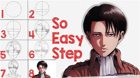 Levi Ackerman Drawing Tutorial