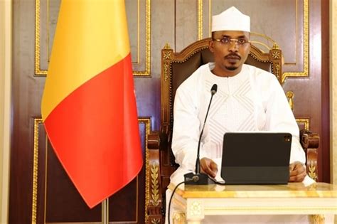 Chad's transitional president Mahamat Idriss Déby. © Chad Presidency