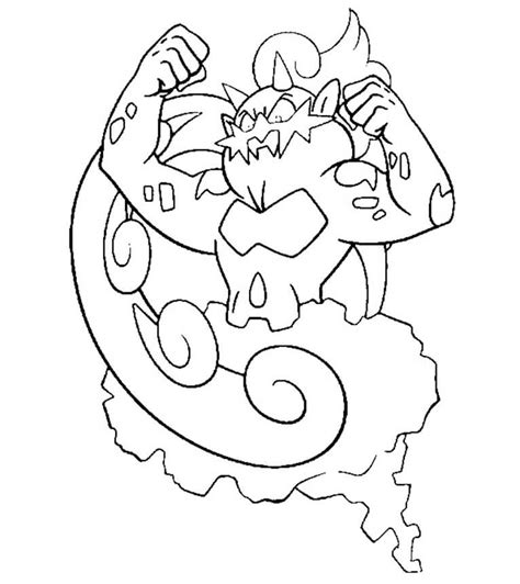 Landorus Pokemon Coloring Page - Free Printable Coloring Pages for Kids