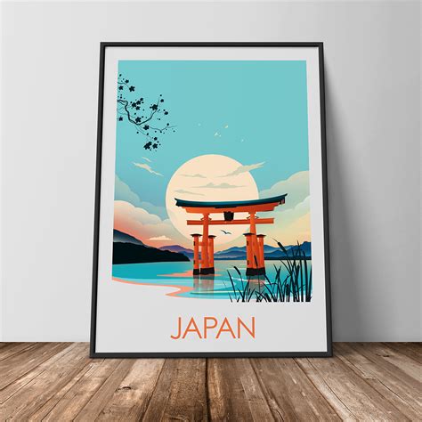 Visit Japan Print Japan Poster Travel Poster Travel - Etsy Singapore