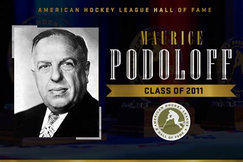 Maurice Podoloff – AHL Hall of Fame