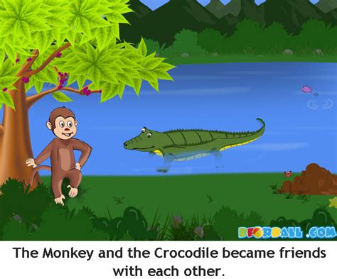 Dinesh Hx: The Crocodile and The Monkey Story with Pictures