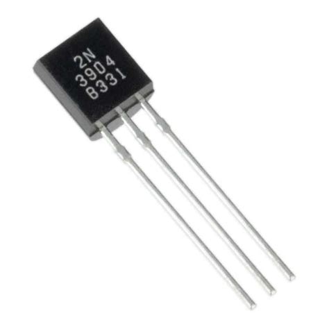 2N3904 NPN General-Purpose Amplifier Transistor (TO-92 package)