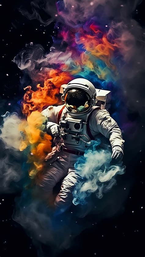 Update 86+ trippy astronaut wallpaper latest - in.cdgdbentre