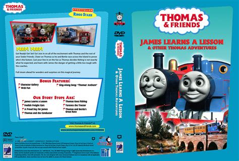 James Learns a Lesson DVD Cover by TTTEAdventures on DeviantArt