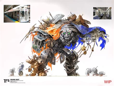 Concept Art des Transformers dans les Films Transformers - Page 5