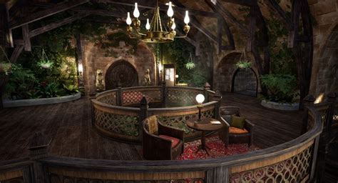 ArtStation - Hufflepuff Common Room, Nikki Blom | Ide penataan rumah, Rumah, Penataan rumah