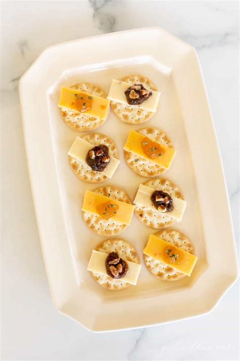 Easy + Delicious Cheese and Cracker Combinations | Julie Blanner