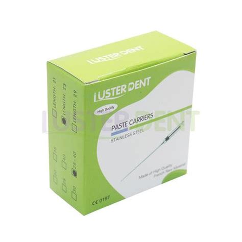 Lusterdent Paste Carrier (Lentulo Spiral) 25mm - Garima Dental Suppliers