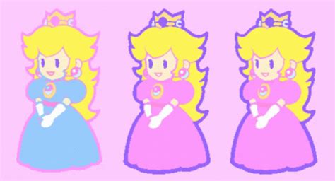 Princess Peach Super Mario GIF – Princess Peach Super Mario Cute – Ищите GIF-файлы и ...