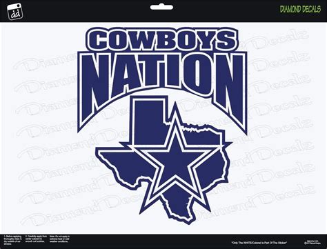 Dallas Cowboys Vinyl Stickers