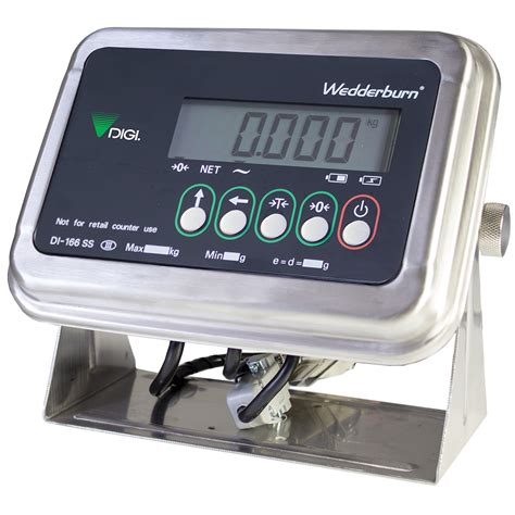 Digital Scale Indicator - Stainless Steel TSDI166SS | Wedderburn NZ