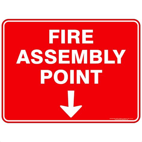 FIRE ASSEMBLY POINT | Discount Safety Signs New Zealand