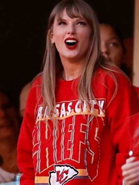 Taylor Swift Chiefs NFL Sweatshirt | Taylor Swift Chiefs Red Shirt