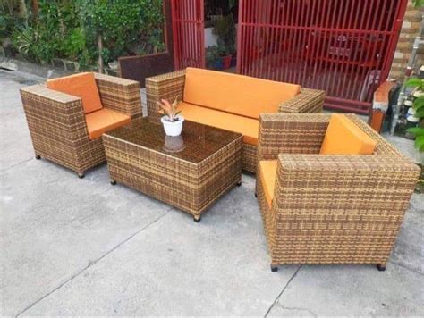 Synthetic Rattan Sala set. All weather furniture, Furniture & Home ...