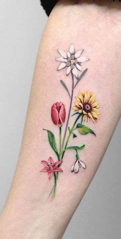 48 "Bushel and a Peck" ideas in 2022 | tattoos, flower tattoos, small ...