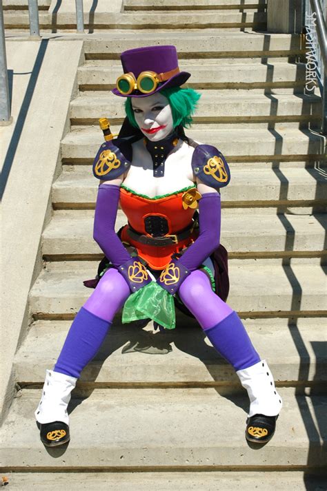 SMASHWORKS - Footwear, Illustration, and Costume Design: Duela Dent Cosplay - Ame-Comi Version