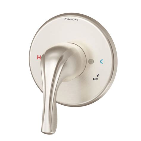 Symmons Origins Temptrol 1-Handle Shower Valve in Satin Nickel-9600-PLR-STN - The Home Depot