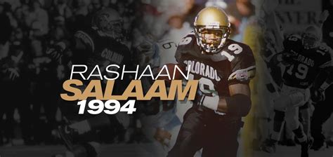 Rashaan Salaam - Heisman