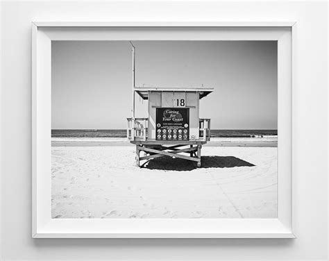 Black and White Beach Photography Prints Set of 4 UNFRAMED | Etsy