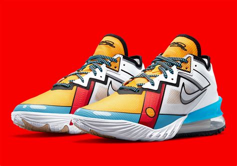 Nike LeBron 18 Low "Stewie" CV7564-104 | SneakerNews.com