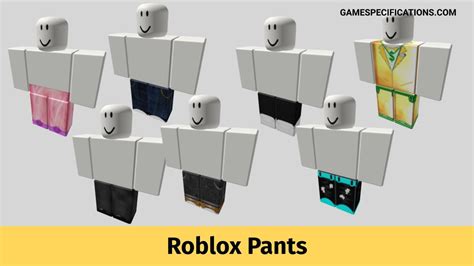 Top 23 Roblox Pants Of All Time | Free, Aesthetic, And Best Selling - Game Specifications