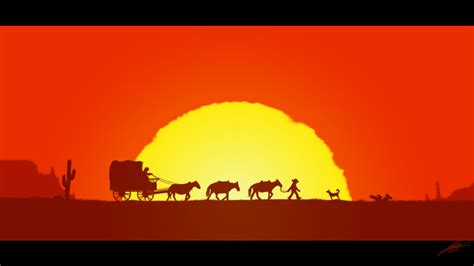 Western Sunset by Deamonen on DeviantArt