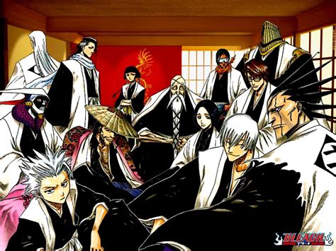 Bleach Captains Wallpapers - Top Free Bleach Captains Backgrounds - WallpaperAccess