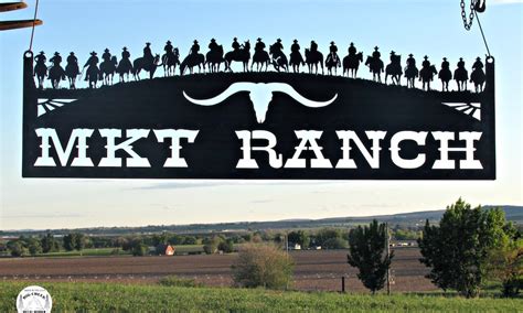 Home | Ranch Signs, Gates, and Custom Metal Art by Big Creek Metal Works | Ranch sign, Custom ...