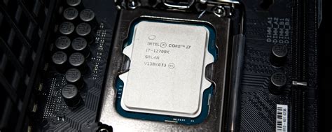 Intel Core i7-12700K vs Intel Core i5-11600K