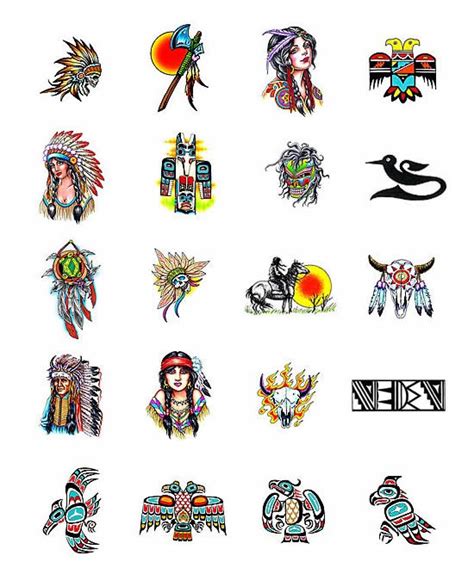 Native American tattoos - what do they mean? Tattoos Designs & Symbols - tattoo meanings