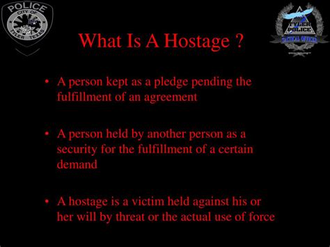 PPT - Hostage Rescue PowerPoint Presentation, free download - ID:1359666