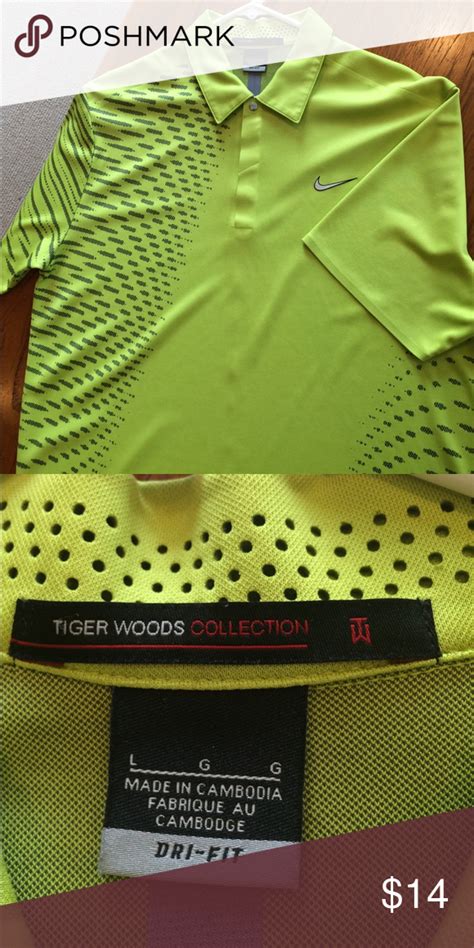 Men's Tiger Woods Collection golf shirt | Golf shirts, Tiger woods, Collection