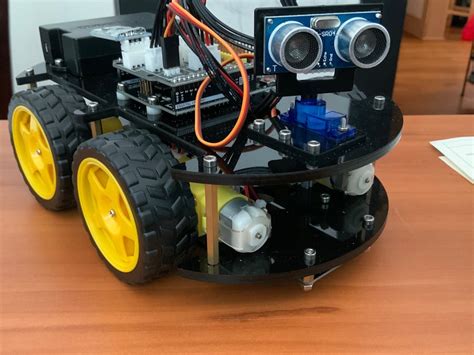 Ultrasonic sensor arduino project robot - Arduino Project Hub