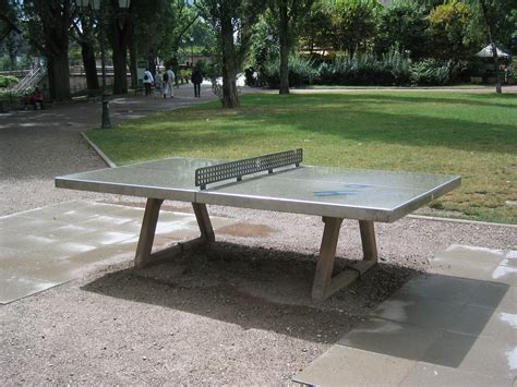 Outdoor Ping Pong Table | Outdoor ping pong table, Concrete decor, Ping ...