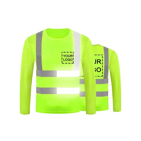 Safety Shirts Long Sleeve High Visibility Unisex- yoweshop