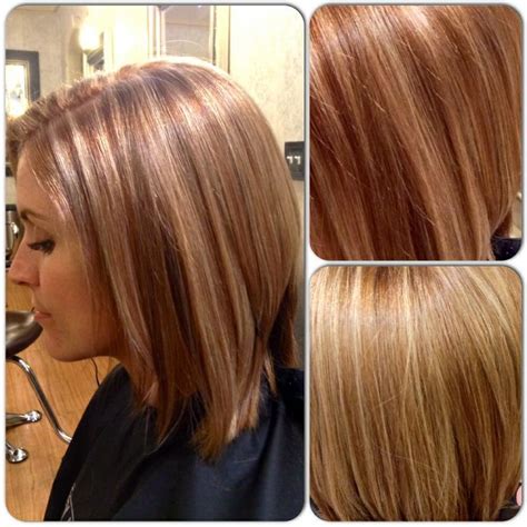 Image result for light brown hair with red highlights | Reddish brown ...