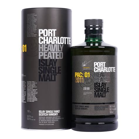 Port Charlotte PAC:01 2011 - Heavily Peated - Whisky from The Whisky ...