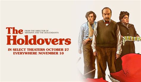 Movie Review: THE HOLDOVERS – Paul's Trip to the Movies