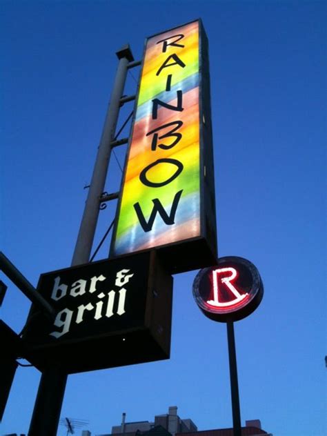 Rainbow Bar & Grill in West Hollywood, CA | Rainbow bar, Bar grill, Bar