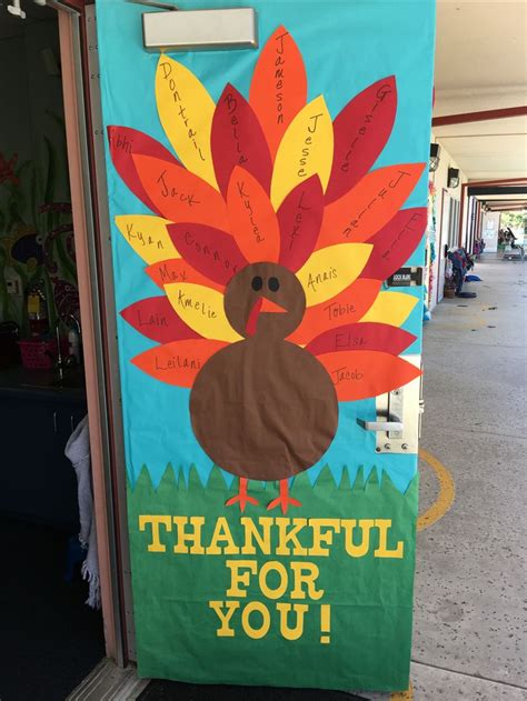 Thanksgiving Classroom Door | Thanksgiving classroom, Thanksgiving ...