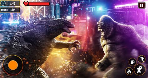 Download and play Godzilla Smash City: King Kong Games 2020 on PC & Mac ...