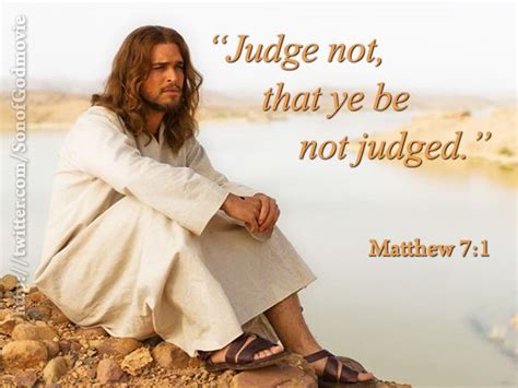 "Judge not, that ye be not judged." #JesusQuotes, #SonOfGodMovie | Jesus images, Jesus pictures ...