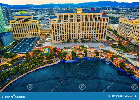 Casino, Hotel and Resort-Bellagio. Las Vegas Editorial Stock Image ...