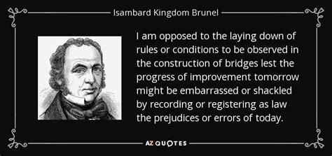 TOP 5 QUOTES BY ISAMBARD KINGDOM BRUNEL | A-Z Quotes