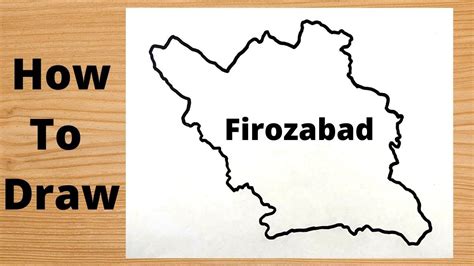 Drawing Firozabad Map - India - YouTube