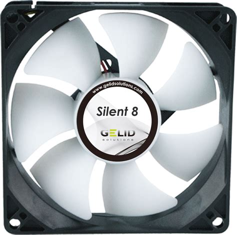 Silent 8, 80mm Quiet Case Fan