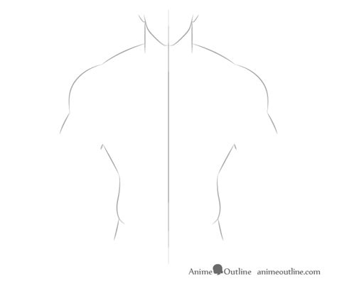 Male Body Outline Art Man body line art print for instant download to decorate your home and office