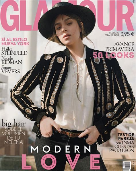 Hailee Steinfeld – Glamour Magazine Spain February 2019