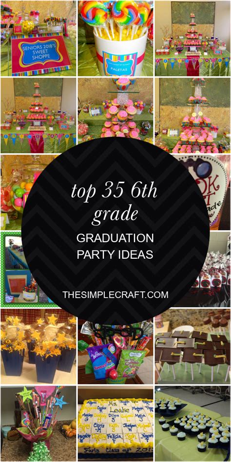 Top 35 6th Grade Graduation Party Ideas - Home Inspiration and Ideas ...